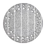 Methods Compositions Detection Of Microorganisms Cells Round Filigree Ornament (Two Sides) Front