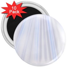 Layer Light Rays Purple Blue 3  Magnets (10 Pack)  by Alisyart