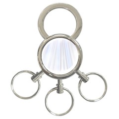 Layer Light Rays Purple Blue 3-ring Key Chains