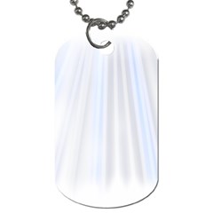 Layer Light Rays Purple Blue Dog Tag (one Side)