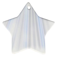 Layer Light Rays Purple Blue Star Ornament (two Sides)