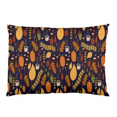 Macaroons Autumn Wallpaper Coffee Pillow Case