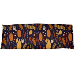 Macaroons Autumn Wallpaper Coffee Body Pillow Case (dakimakura)