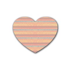 Lines Rubber Coaster (heart)  by Valentinaart