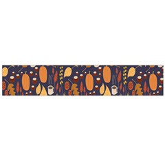 Macaroons Autumn Wallpaper Coffee Flano Scarf (large) by Alisyart