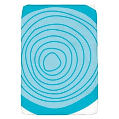 Mustard Logo Hole Circle Linr Blue Flap Covers (s)  by Alisyart