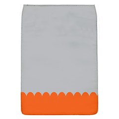 Orange Gray Scallop Wallpaper Wave Flap Covers (s) 