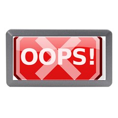 Oops Stop Sign Icon Memory Card Reader (mini)