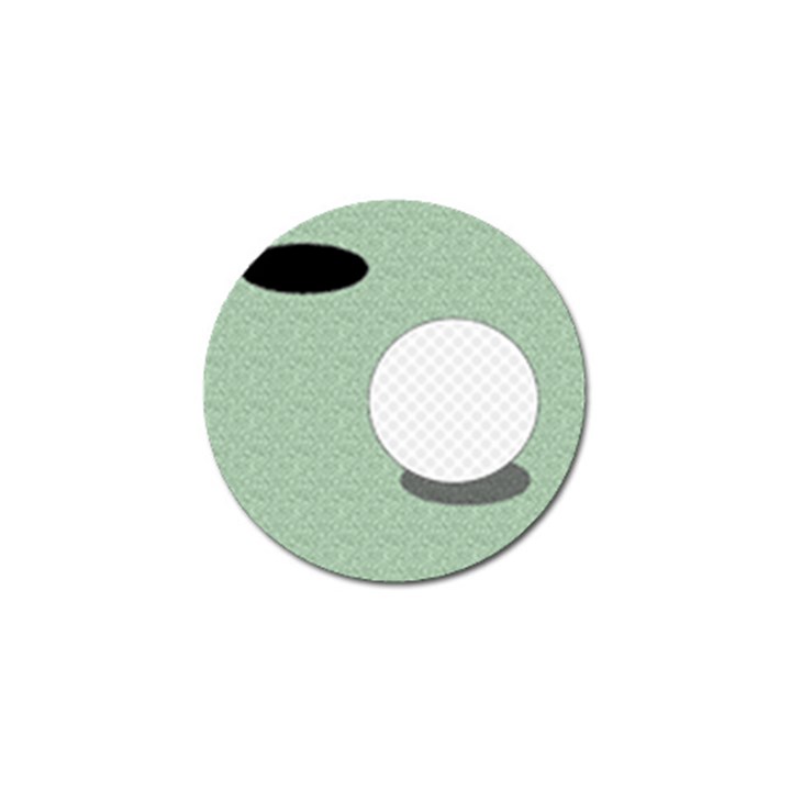 Golf Image Ball Hole Black Green Golf Ball Marker (4 pack)