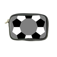 Pentagons Decagram Plain Black Gray White Triangle Coin Purse