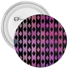 Old Version Plaid Triangle Chevron Wave Line Cplor  Purple Black Pink 3  Buttons