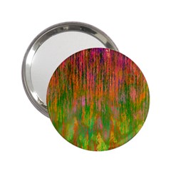 Abstract Trippy Bright Melting 2.25  Handbag Mirrors