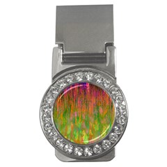 Abstract Trippy Bright Melting Money Clips (CZ) 