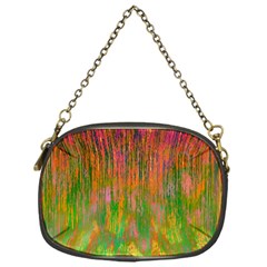 Abstract Trippy Bright Melting Chain Purses (One Side) 