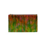 Abstract Trippy Bright Melting Cosmetic Bag (Small)  Front