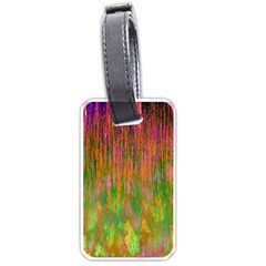 Abstract Trippy Bright Melting Luggage Tags (One Side) 