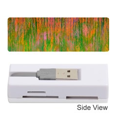 Abstract Trippy Bright Melting Memory Card Reader (Stick) 