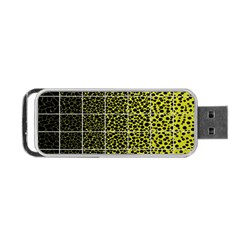 Pixel Gradient Pattern Portable Usb Flash (one Side) by Simbadda