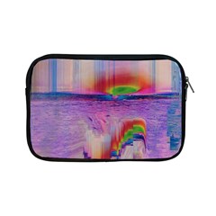 Glitch Art Abstract Apple Ipad Mini Zipper Cases by Simbadda