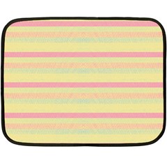 Lines Double Sided Fleece Blanket (Mini) 