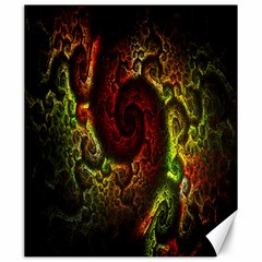 Fractal Digital Art Canvas 20  X 24   by Simbadda