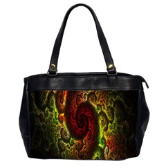 Fractal Digital Art Office Handbags (2 Sides) 