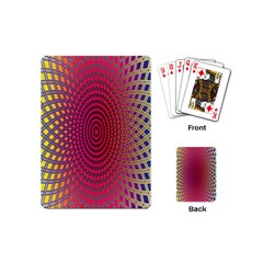 Abstract Circle Colorful Playing Cards (mini) 