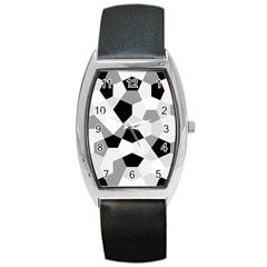 Pentagons Decagram Plain Triangle Barrel Style Metal Watch by Alisyart