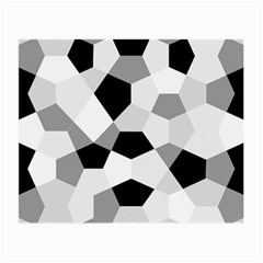 Pentagons Decagram Plain Triangle Small Glasses Cloth (2-side) by Alisyart