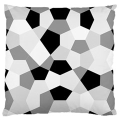 Pentagons Decagram Plain Triangle Large Cushion Case (two Sides)