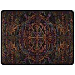 Digital Art Fleece Blanket (large)  by Simbadda