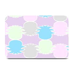 Pineapple Puffle Blue Pink Green Purple Plate Mats by Alisyart