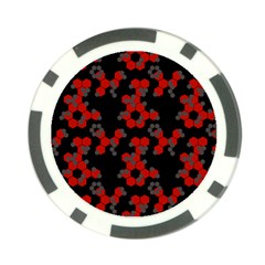 Red Digital Camo Wallpaper Red Camouflage Poker Chip Card Guard