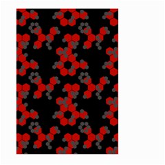 Red Digital Camo Wallpaper Red Camouflage Large Garden Flag (two Sides)