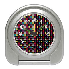 N Pattern Holiday Gift Star Snow Travel Alarm Clocks