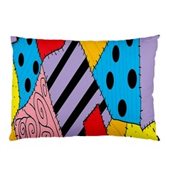 Sally s Patchwork Pattern Pillow Case