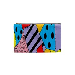 Sally s Patchwork Pattern Cosmetic Bag (small) 