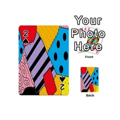 Sally s Patchwork Pattern Playing Cards 54 (mini) 