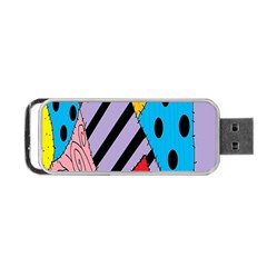 Sally s Patchwork Pattern Portable Usb Flash (one Side) by Alisyart