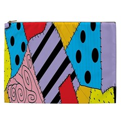 Sally s Patchwork Pattern Cosmetic Bag (xxl)  by Alisyart