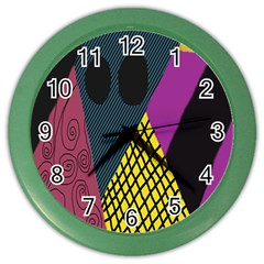 Sally Skellington Fabric Color Wall Clocks by Alisyart