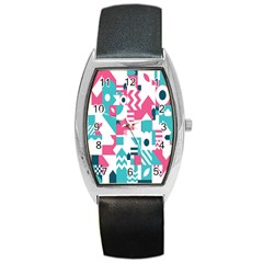 Poster Barrel Style Metal Watch by Alisyart