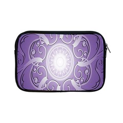 Purple Background With Artwork Apple Ipad Mini Zipper Cases by Alisyart