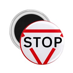 Stop Sign 2 25  Magnets