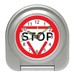 Stop Sign Travel Alarm Clocks