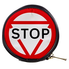 Stop Sign Mini Makeup Bags