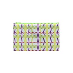 Webbing Plaid Color Cosmetic Bag (xs) by Alisyart