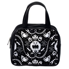 Wrapping Paper Nightmare Monster Sinister Helloween Ghost Classic Handbags (one Side)