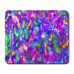 Abstract Trippy Bright Sky Space Large Mousepads