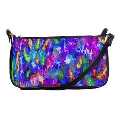 Abstract Trippy Bright Sky Space Shoulder Clutch Bags